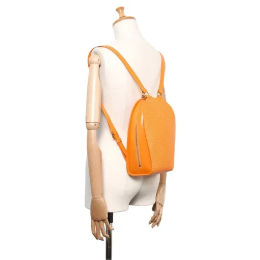 Louis Vuitton Vintage Vintage Backpacks-- Epi Mabillon Backpack - Orange - Leather and Epi Leather Bag Backpack - Luxury High Quality - Avvenice
