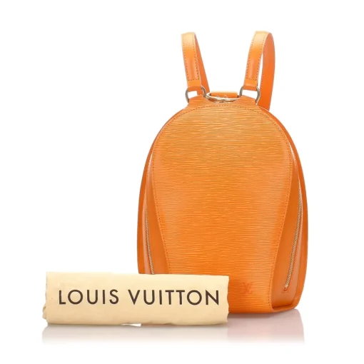 Louis Vuitton Vintage Vintage Backpacks-- Epi Mabillon Backpack - Orange - Leather and Epi Leather Bag Backpack - Luxury High Quality - Avvenice