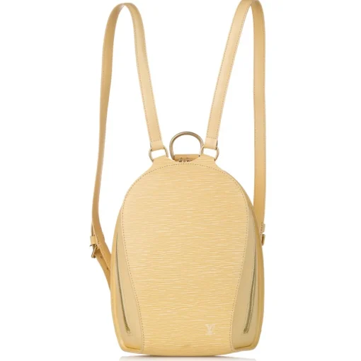 Louis Vuitton Vintage Vintage Backpacks-- Epi Mabillon - Yellow - Leather Backpack - Luxury High Quality - Avvenice