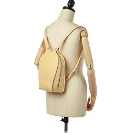 Louis Vuitton Vintage Vintage Backpacks-- Epi Mabillon - Yellow - Leather Backpack - Luxury High Quality - Avvenice