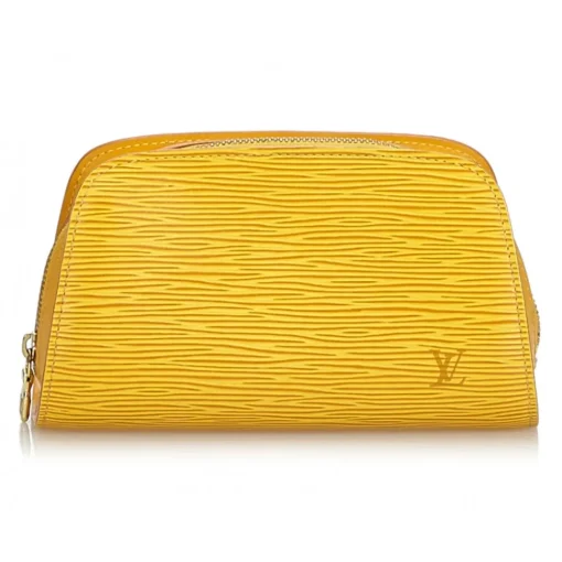 Louis Vuitton Vintage Other Accessories Vintage-- Epi Pouch - Yellow - Leather and Epi Leather Pouch - Luxury High Quality - Avvenice