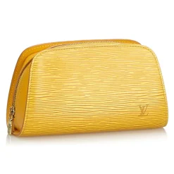Louis Vuitton Vintage Other Accessories Vintage-- Epi Pouch - Yellow - Leather and Epi Leather Pouch - Luxury High Quality - Avvenice