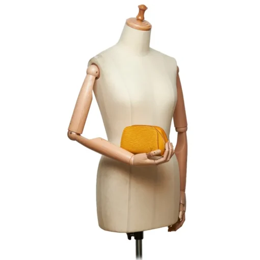 Louis Vuitton Vintage Other Accessories Vintage-- Epi Pouch - Yellow - Leather and Epi Leather Pouch - Luxury High Quality - Avvenice