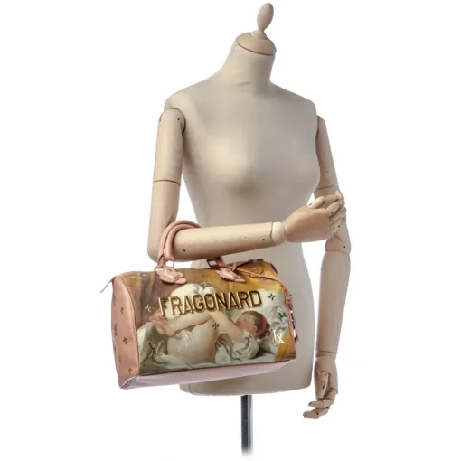 Louis Vuitton Vintage Vintage Bags-- Masters Speedy 30 Jeff Koons - Brown Beige - Fabric and Calf Handbag - Luxury High Quality - Avvenice