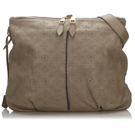 Louis Vuitton Vintage Vintage Bags-- Mahina Selene MM - Gray - Leather and Calf Handbag - Luxury High Quality - Avvenice