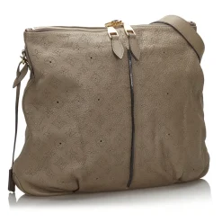 Louis Vuitton Vintage Vintage Bags-- Mahina Selene MM - Gray - Leather and Calf Handbag - Luxury High Quality - Avvenice