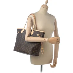 Louis Vuitton Vintage Vintage Bags-- Monogram Neverfull MM Bag - Brown - Monogram Canvas and Leather Handbag - Luxury High Quality - Avvenice