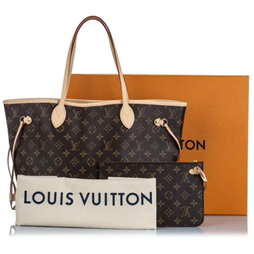 Louis Vuitton Vintage Vintage Bags-- Monogram Neverfull MM Bag - Brown - Monogram Canvas and Leather Handbag - Luxury High Quality - Avvenice