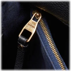 Louis Vuitton Vintage Vintage Bags-- Monogram Empreinte Audacieuse MM Bag - Navy Blue - Leather and Suede Handbag - Luxury High Quality - Avvenice