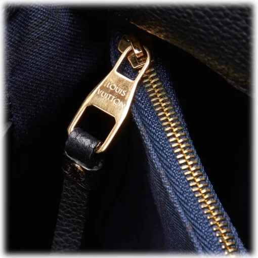 Louis Vuitton Vintage Vintage Bags-- Monogram Empreinte Audacieuse MM Bag - Navy Blue - Leather and Suede Handbag - Luxury High Quality - Avvenice