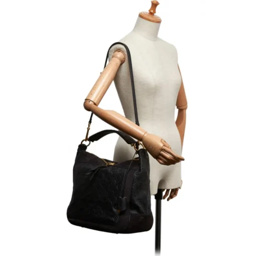 Louis Vuitton Vintage Vintage Bags-- Monogram Empreinte Audacieuse MM Bag - Navy Blue - Leather and Suede Handbag - Luxury High Quality - Avvenice