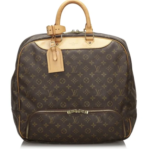 Louis Vuitton Vintage Vintage Bags-- Monogram Canvas Evasion Bag - Brown - Monogram Canvas and Leather Handbag - Luxury High Quality - Avvenice