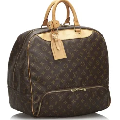 Louis Vuitton Vintage Vintage Bags-- Monogram Canvas Evasion Bag - Brown - Monogram Canvas and Leather Handbag - Luxury High Quality - Avvenice