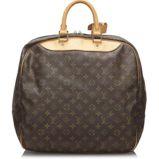 Louis Vuitton Vintage Vintage Bags-- Monogram Canvas Evasion Bag - Brown - Monogram Canvas and Leather Handbag - Luxury High Quality - Avvenice