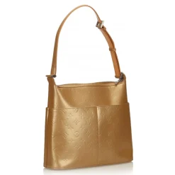 Louis Vuitton Vintage Vintage Bags-- Monogram Mat Sutter Bag - Gold Brown - Vernis Leather Handbag - Luxury High Quality - Avvenice