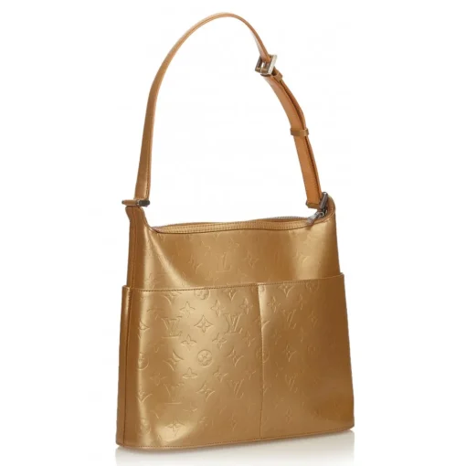 Louis Vuitton Vintage Vintage Bags-- Monogram Mat Sutter Bag - Gold Brown - Vernis Leather Handbag - Luxury High Quality - Avvenice