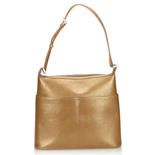 Louis Vuitton Vintage Vintage Bags-- Monogram Mat Sutter Bag - Gold Brown - Vernis Leather Handbag - Luxury High Quality - Avvenice