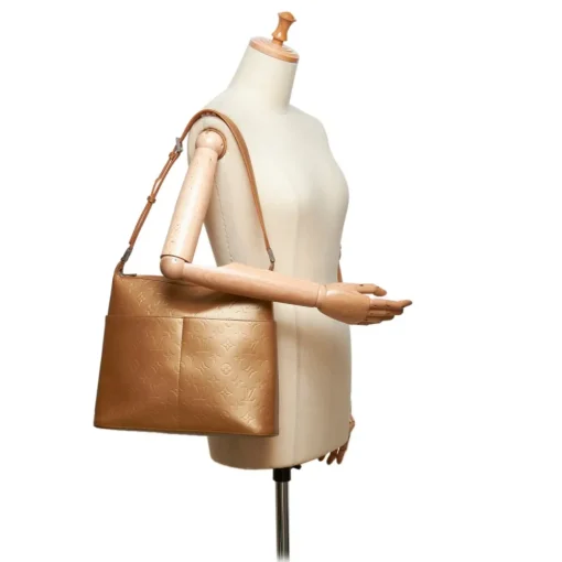 Louis Vuitton Vintage Vintage Bags-- Monogram Mat Sutter Bag - Gold Brown - Vernis Leather Handbag - Luxury High Quality - Avvenice