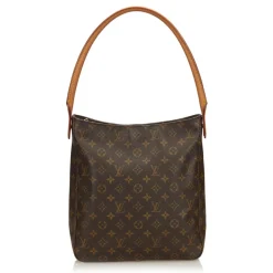 Louis Vuitton Vintage Vintage Bags-- Monogram Looping GM Bag - Brown - Monogram Canvas and Leather Handbag - Luxury High Quality - Avvenice
