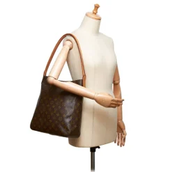 Louis Vuitton Vintage Vintage Bags-- Monogram Looping GM Bag - Brown - Monogram Canvas and Leather Handbag - Luxury High Quality - Avvenice