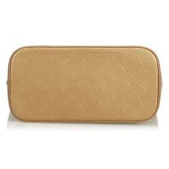 Louis Vuitton Vintage Vintage Bags-- Monogram Matt Stockton Bag - Gold Brown - Vernis Leather Handbag - Luxury High Quality - Avvenice