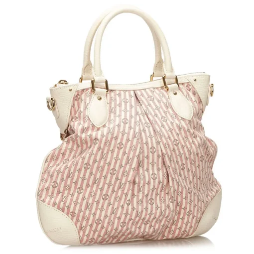 Louis Vuitton Vintage Vintage Bags-- Monogram Mini Lin Croisette Marina PM Bag - White Pink - Leather Handbag - Luxury High Quality - Avvenice