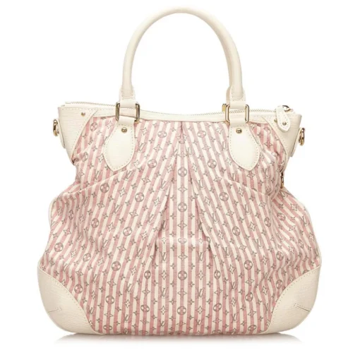 Louis Vuitton Vintage Vintage Bags-- Monogram Mini Lin Croisette Marina PM Bag - White Pink - Leather Handbag - Luxury High Quality - Avvenice
