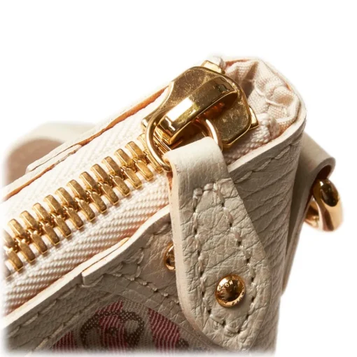 Louis Vuitton Vintage Vintage Bags-- Monogram Mini Lin Croisette Marina PM Bag - White Pink - Leather Handbag - Luxury High Quality - Avvenice