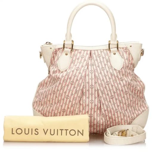 Louis Vuitton Vintage Vintage Bags-- Monogram Mini Lin Croisette Marina PM Bag - White Pink - Leather Handbag - Luxury High Quality - Avvenice
