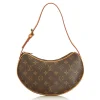 Louis Vuitton Vintage Vintage Bags-- Monogram Croissant PM Bag - Brown - Monogram Canvas and Leather Handbag - Luxury High Quality - Avvenice