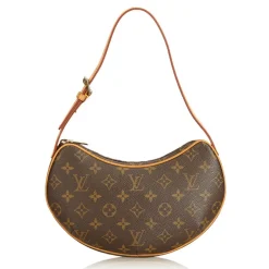 Louis Vuitton Vintage Vintage Bags-- Monogram Croissant PM Bag - Brown - Monogram Canvas and Leather Handbag - Luxury High Quality - Avvenice