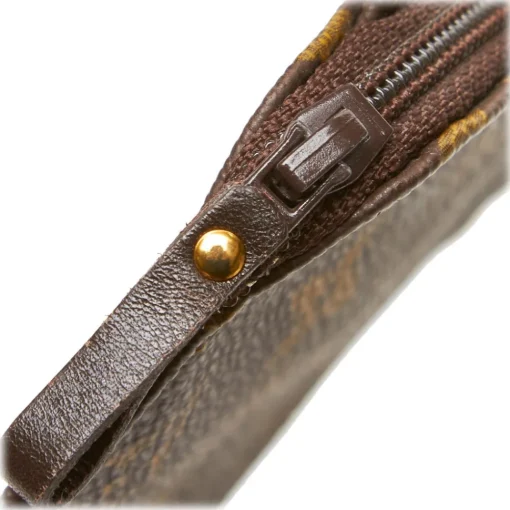 Louis Vuitton Vintage Vintage Bags-- Monogram Pochette Secret Passport Holder - Brown - Monogram Canvas and Leather - Luxury High Quality - Avvenice