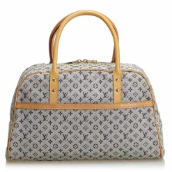 Louis Vuitton Vintage Vintage Bags-- Monogram Mini Lin Marie Bag - Blue Navy Brown - Monogram Leather Handbag - Luxury High Quality - Avvenice