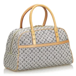 Louis Vuitton Vintage Vintage Bags-- Monogram Mini Lin Marie Bag - Blue Navy Brown - Monogram Leather Handbag - Luxury High Quality - Avvenice
