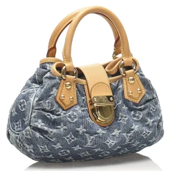 Louis Vuitton Vintage Vintage Bags-- Monogram Denim Pleaty Handbag - Denim - Leather Handbag - Luxury High Quality - Avvenice