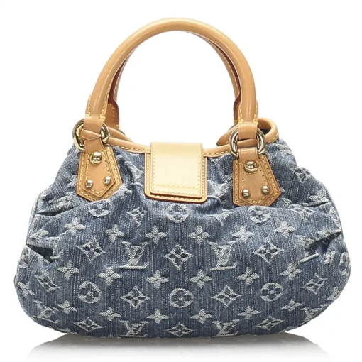 Louis Vuitton Vintage Vintage Bags-- Monogram Denim Pleaty Handbag - Denim - Leather Handbag - Luxury High Quality - Avvenice