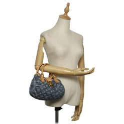 Louis Vuitton Vintage Vintage Bags-- Monogram Denim Pleaty Handbag - Denim - Leather Handbag - Luxury High Quality - Avvenice