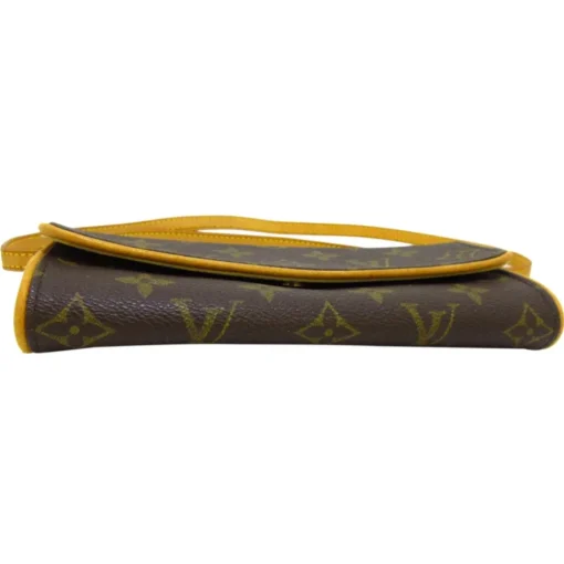 Louis Vuitton Vintage Vintage Bags-- Monogram Pochette Twin Brown - Monogram Canvas and Vachetta Leather Crossbody Bag - Luxury High Quality - Avvenice