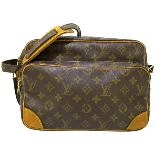 Louis Vuitton Vintage Vintage Bags-- Monogram Nile - Brown - Monogram Canvas and Vachetta Leather Crossbody Bag - Luxury High Quality - Avvenice