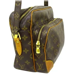 Louis Vuitton Vintage Vintage Bags-- Monogram Nile - Brown - Monogram Canvas and Vachetta Leather Crossbody Bag - Luxury High Quality - Avvenice