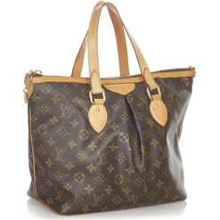Louis Vuitton Vintage Vintage Bags-- Monogram Palermo PM - Brown - Monogram Canvas and Leather Handbag - Luxury High Quality - Avvenice