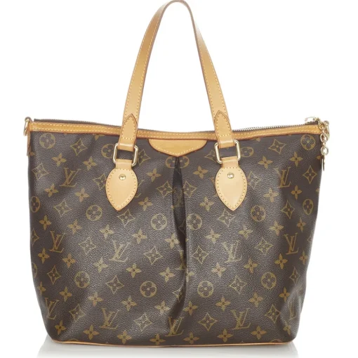 Louis Vuitton Vintage Vintage Bags-- Monogram Palermo PM - Brown - Monogram Canvas and Leather Handbag - Luxury High Quality - Avvenice