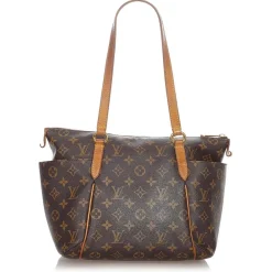 Louis Vuitton Vintage Vintage Bags-- Monogram Totally PM - Brown - Monogram Canvas and Vachetta Leather Tote Bag - Luxury High Quality - Avvenice