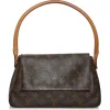 Louis Vuitton Vintage Vintage Bags-- Monogram Looping Mini - Brown - Leather Handbag - Luxury High Quality - Avvenice