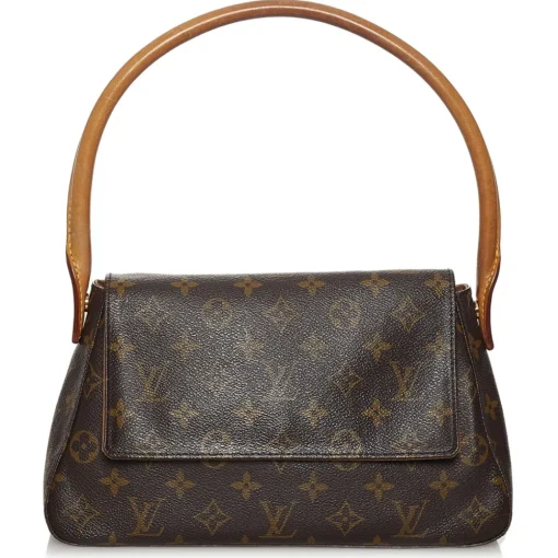 Louis Vuitton Vintage Vintage Bags-- Monogram Looping Mini - Brown - Leather Handbag - Luxury High Quality - Avvenice