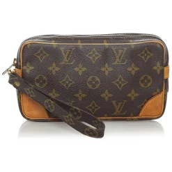 Louis Vuitton Vintage Vintage Bags-- Monogram Marly Dragonne PM - Brown - Leather Handbag - Luxury High Quality - Avvenice