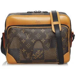Louis Vuitton Vintage Vintage Bags-- Monogram Nigo Nil Messenger - Brown - Leather Handbag - Luxury High Quality - Avvenice