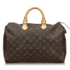 Louis Vuitton Vintage Vintage Luggage|Vintage Bags-- Monogram Speedy 35 Bag - Brown - Monogram Leather Handbag - Luxury High Quality - Avvenice