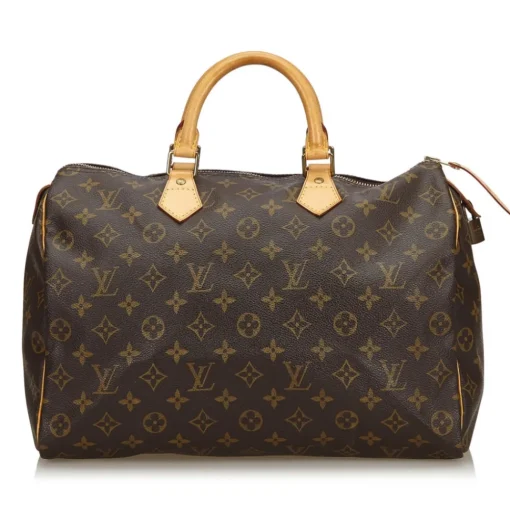 Louis Vuitton Vintage Vintage Luggage|Vintage Bags-- Monogram Speedy 35 Bag - Brown - Monogram Leather Handbag - Luxury High Quality - Avvenice