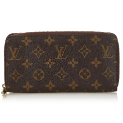 Louis Vuitton Vintage Vintage Wallets-- Monogram Zippy Wallet - Brown - Monogram Canvas and Leather Wallet - Luxury High Quality - Avvenice